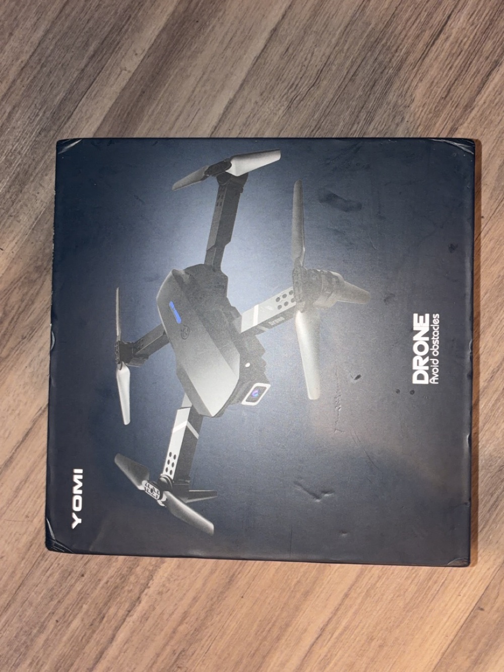 Yomi Foldable Drone with 4k up to 1080p Camera Clarity- Black